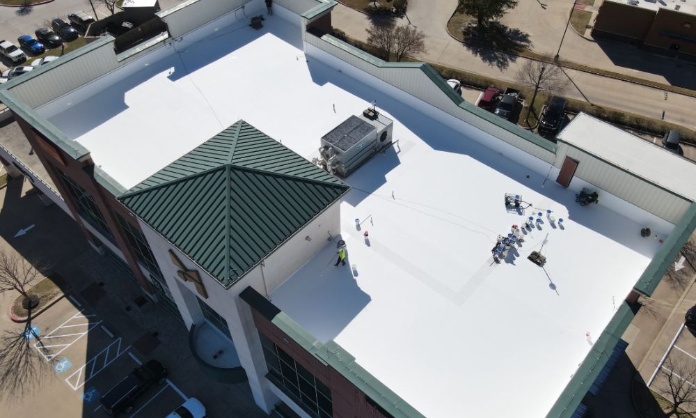 Find commercial roof repair near me.